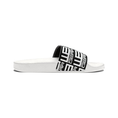 Wreckingball Gear -Slide Sandals Hyper White on Black