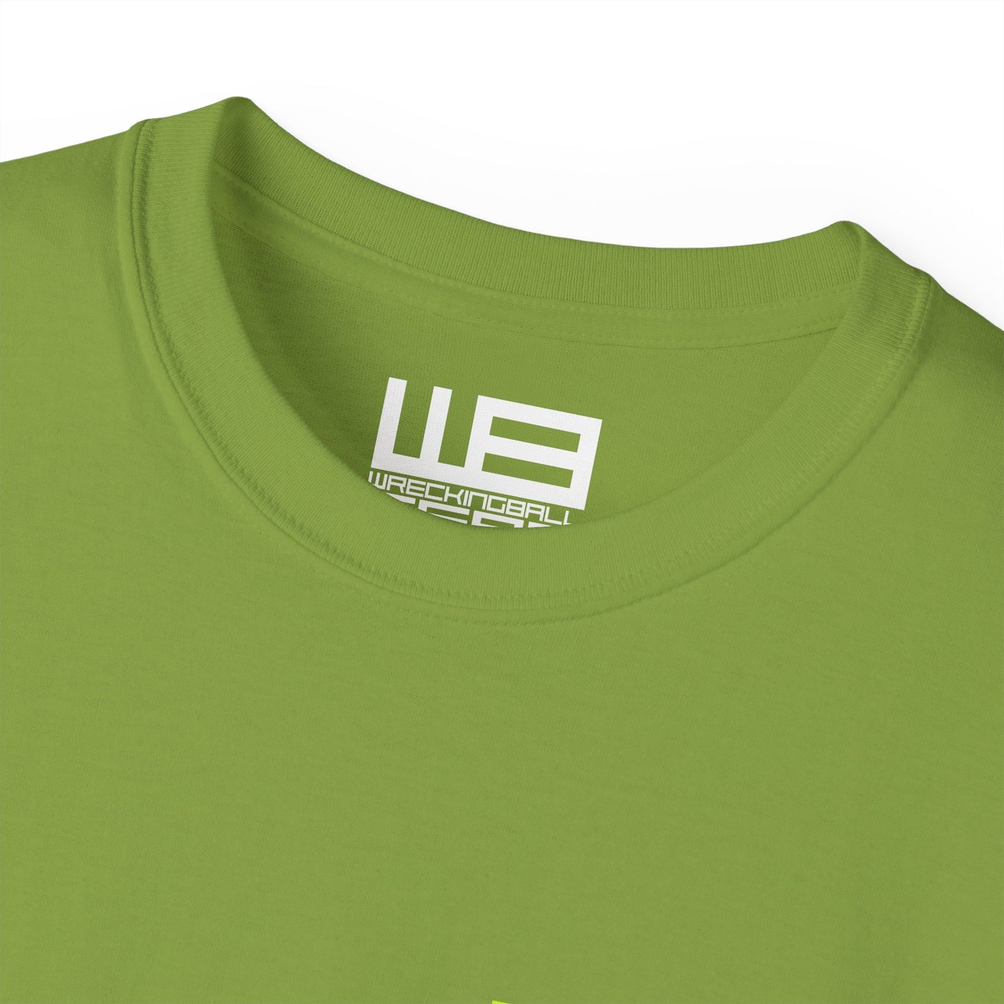 Wreckingball Gear - The Classic Tee - Lime logo