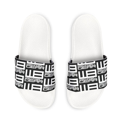 Wreckingball Gear -Slide Sandals Hyper White on Black