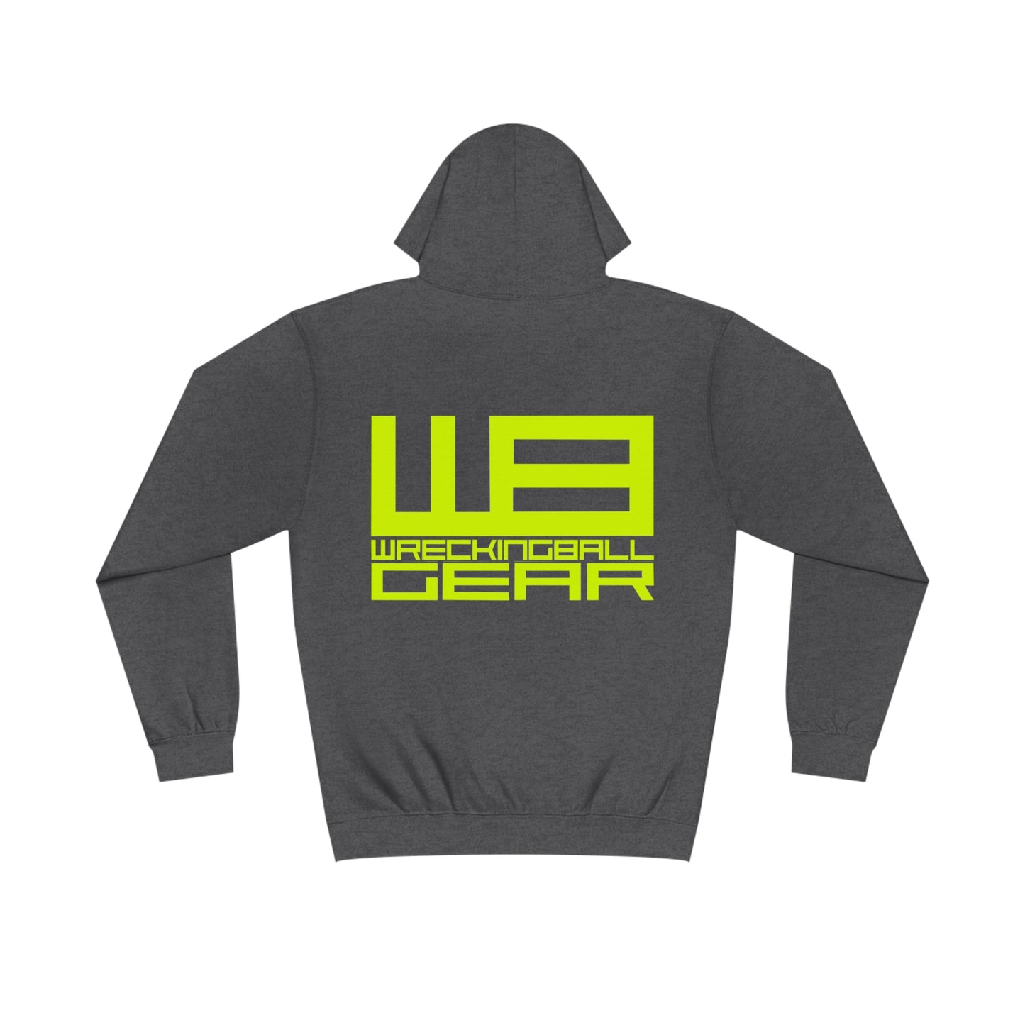 Wreckingball Gear - Varsity Hoodie Lime