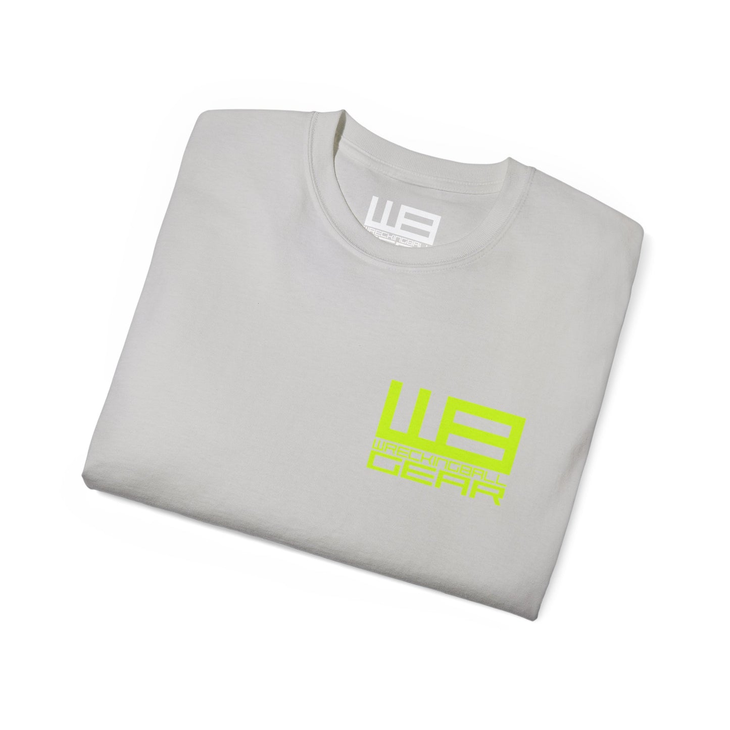 Wreckingball Gear - The Classic Tee - Lime logo