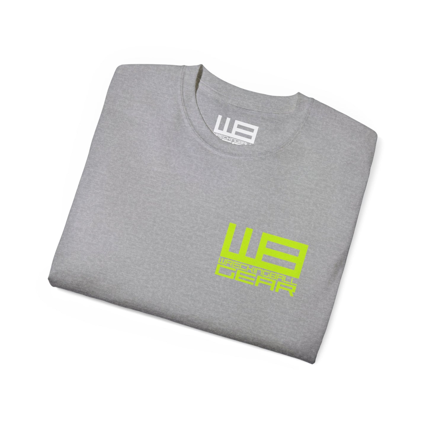 Wreckingball Gear - The Classic Tee - Lime logo