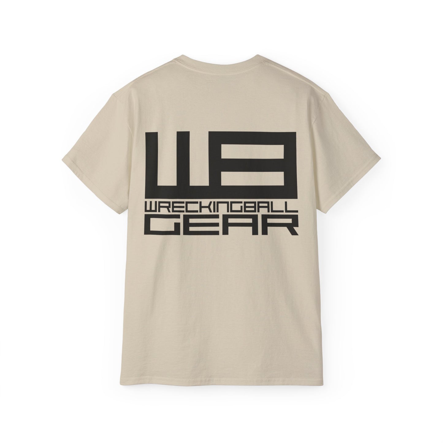 Wreckingball Gear - The Classic Tee - black loge