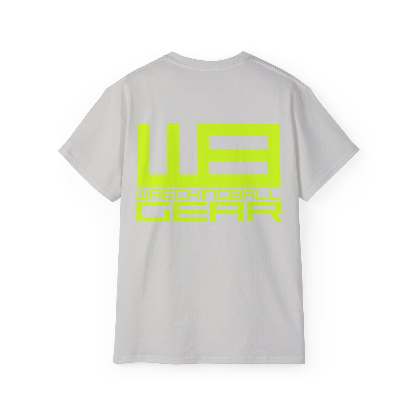 Wreckingball Gear - The Classic Tee - Lime logo