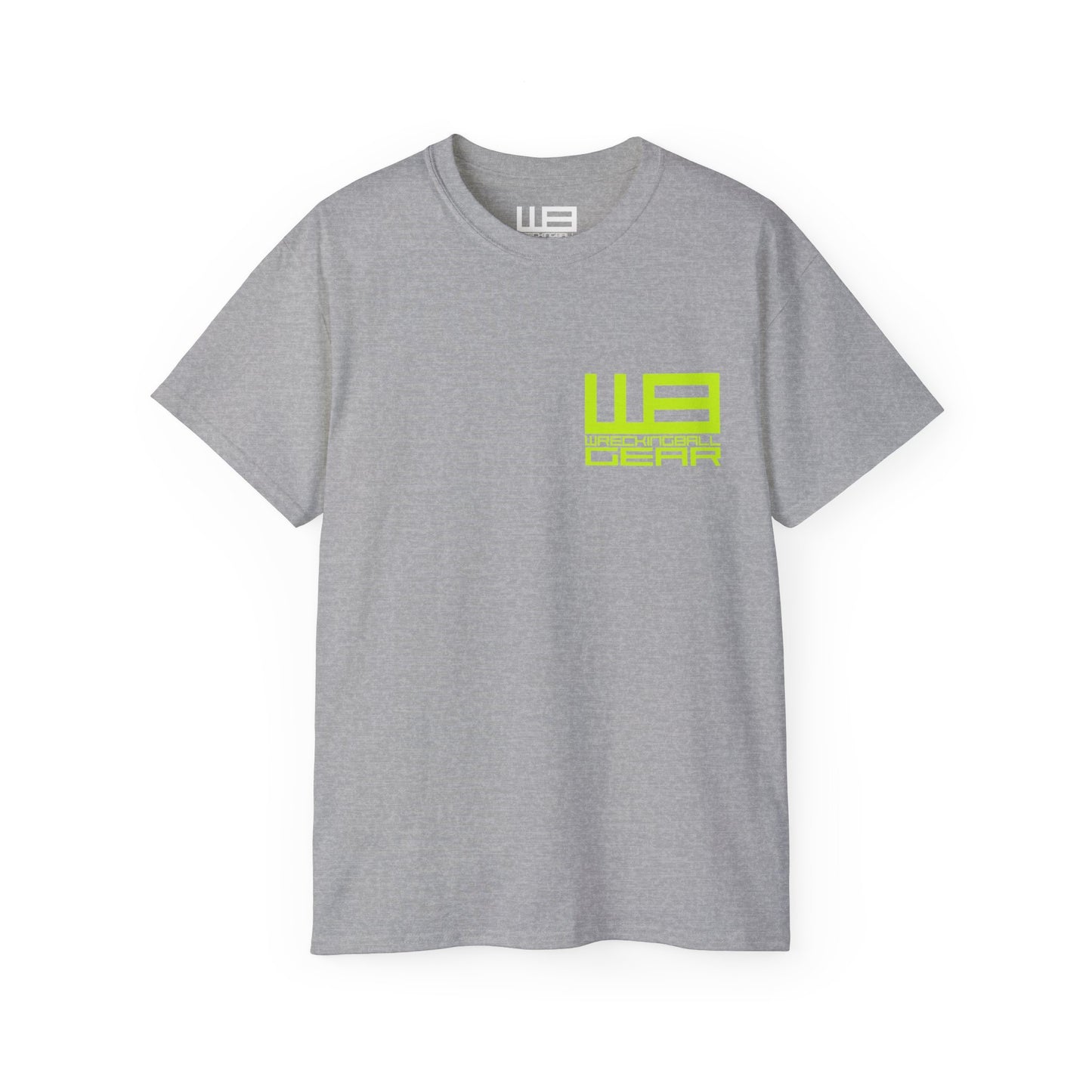 Wreckingball Gear - The Classic Tee - Lime logo