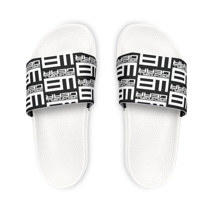 Wreckingball Gear -Slide Sandals Hyper White on Black