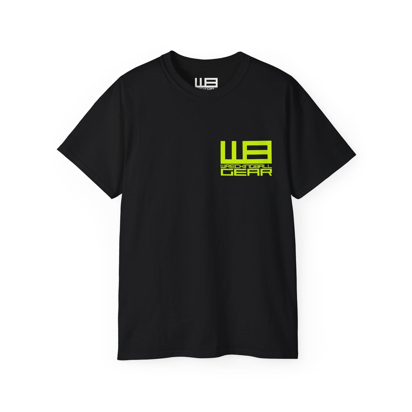 Wreckingball Gear - The Classic Tee - Lime logo