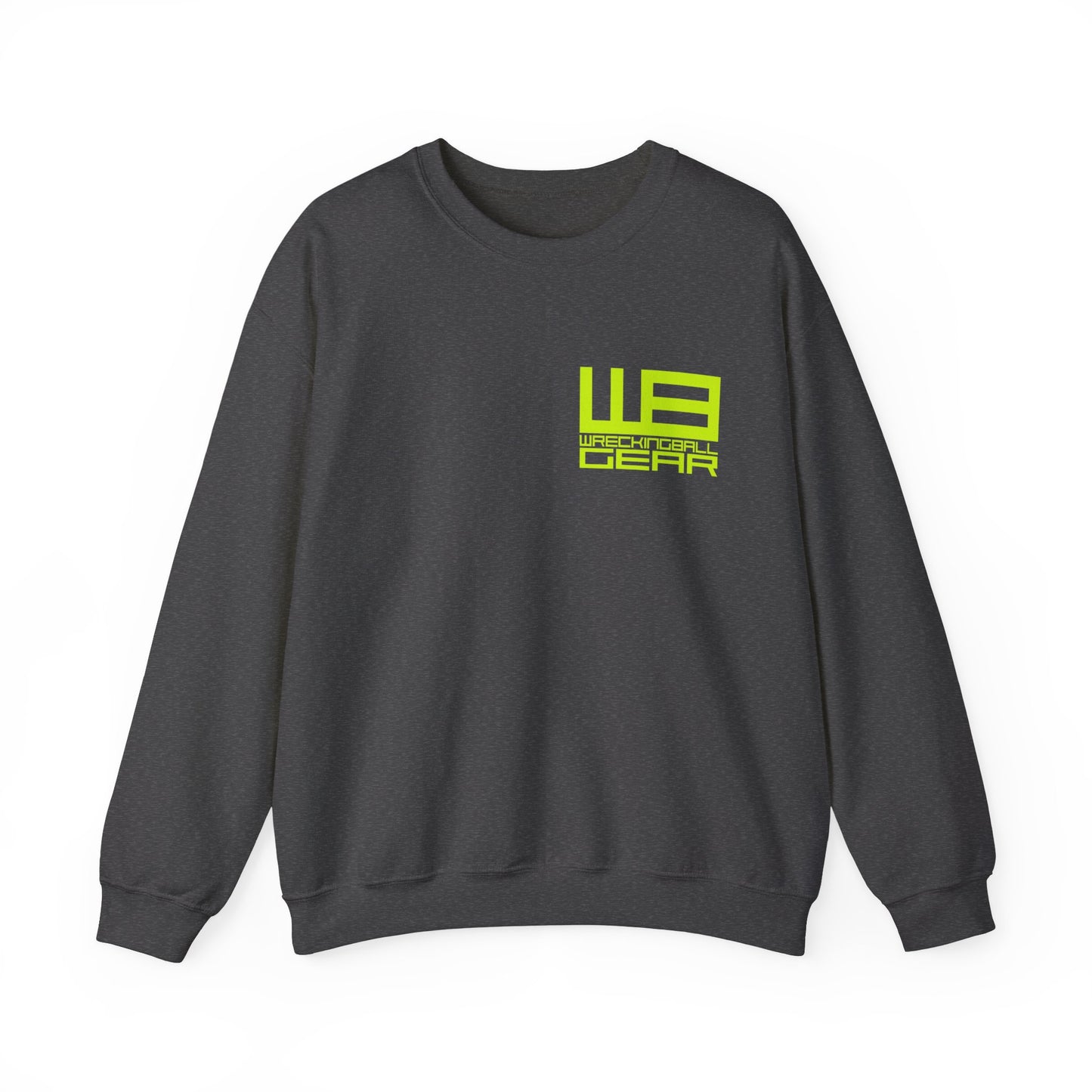 Wreckingball Gear - HeavyCrewneck Lime