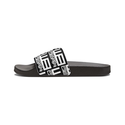 Wreckingball Gear -Slide Sandals Hyper White on Black