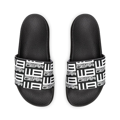 Wreckingball Gear -Slide Sandals Hyper White on Black