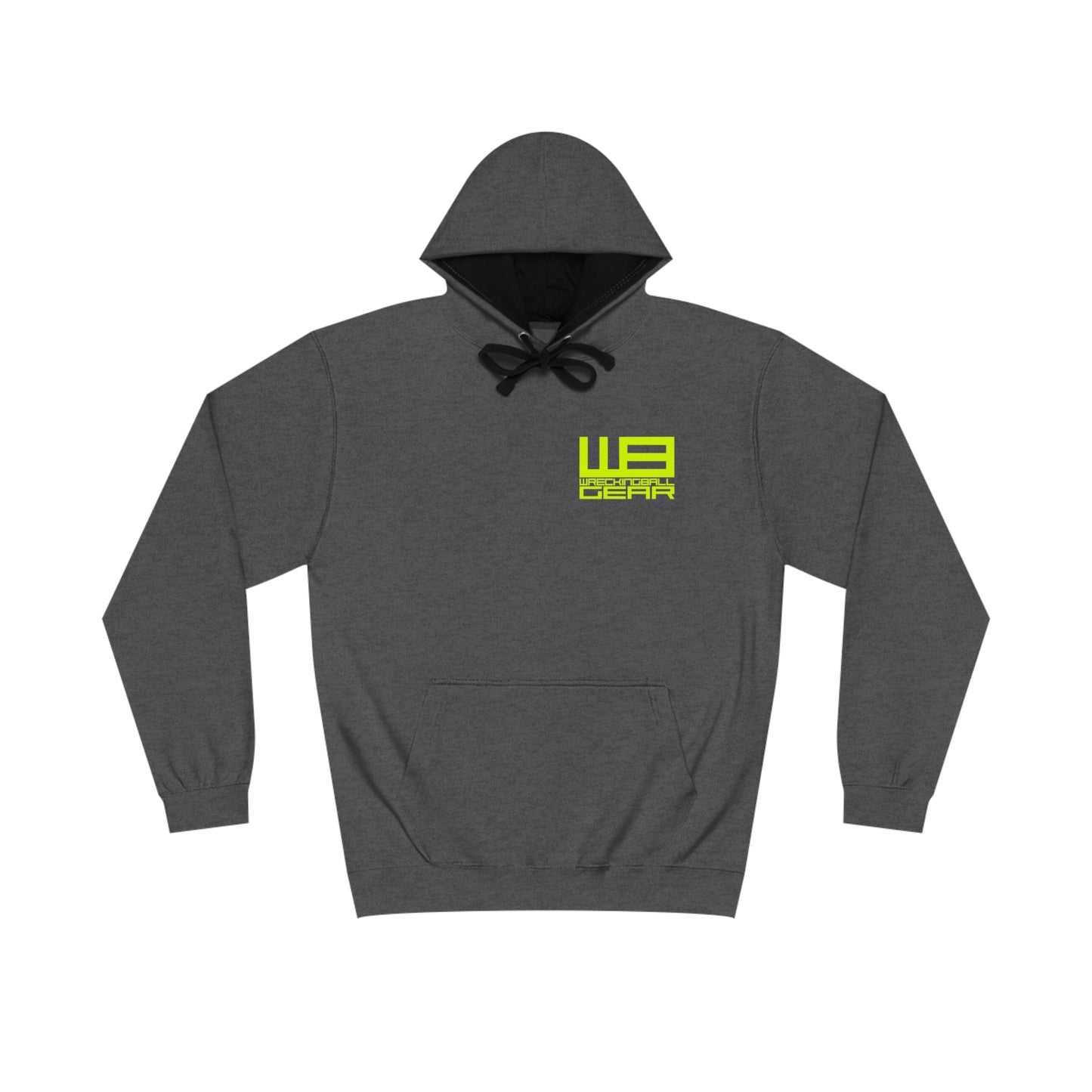 Wreckingball Gear - Varsity Hoodie Lime