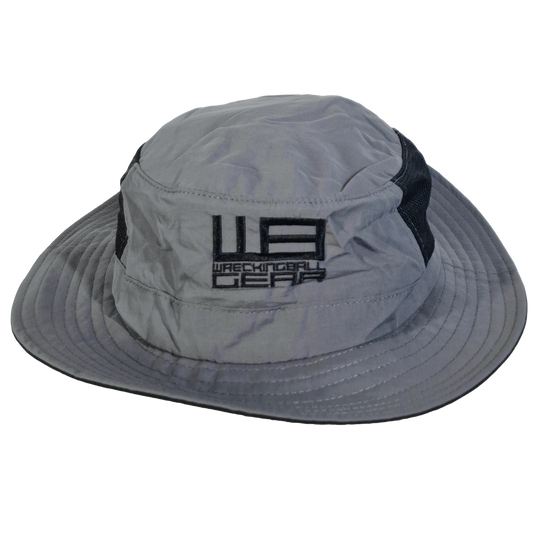 Premium kwaliteit Surfhat Surfhoed Watersport hoed Zeil hoed met Kinband Chinstrap grey Anti-uv Zonwerend, sneldrogend comfortabele windhoed grijs