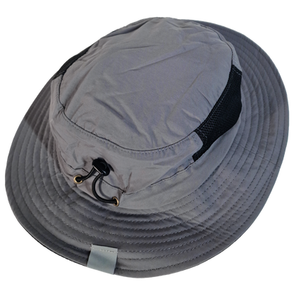 Premium kwaliteit Surfhat Surfhoed Watersport hoed Zeil hoed met Kinband Chinstrap grey Anti-uv Zonwerend, sneldrogend comfortabele windhoed grijs