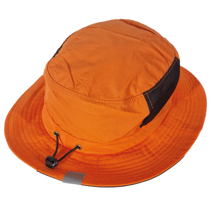 Premium kwaliteit Surfhat Surfhoed Watersport hoed Zeil hoed met Kinband Chinstrap grey Anti-uv Zonwerend, sneldrogend comfortabele windhoed Oranje